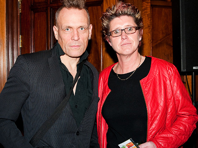 John Robb and Jill Adam